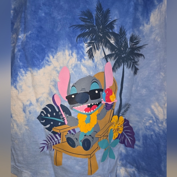 Disney | Stitch Jersey L-sleeve Top | WDW π - Picture 2 of 4